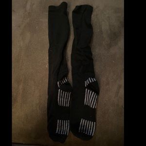 Black soccer socks